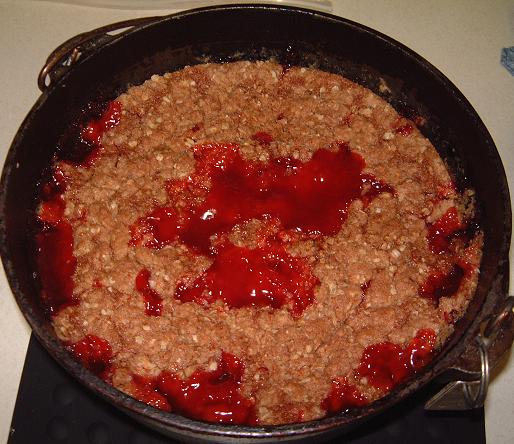 Cherry Crisp Cherries Pie