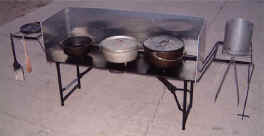 Our best ever Dutch oven cooking table